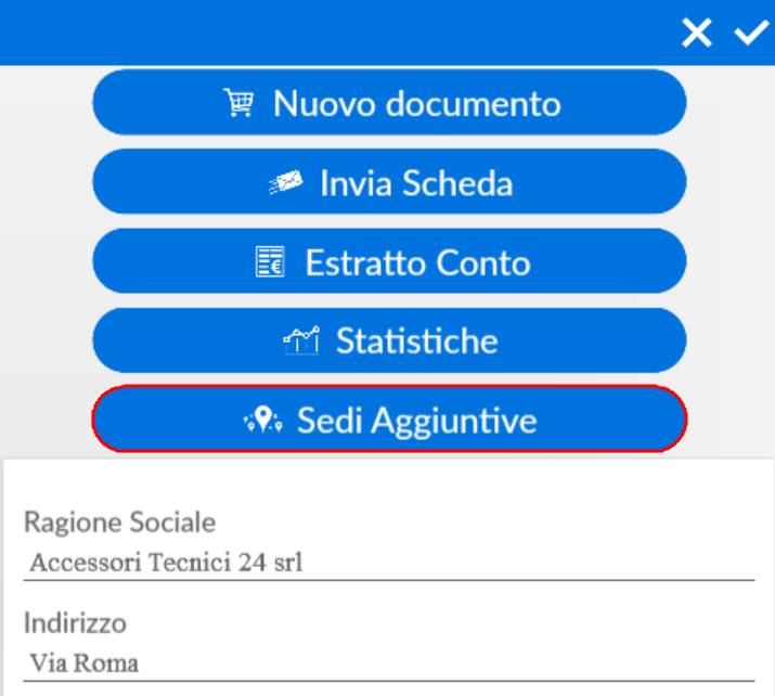 Sedi Aggiuntive