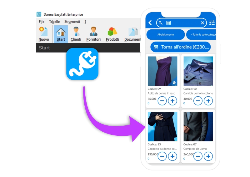 App Ordini Danea Easyfatt